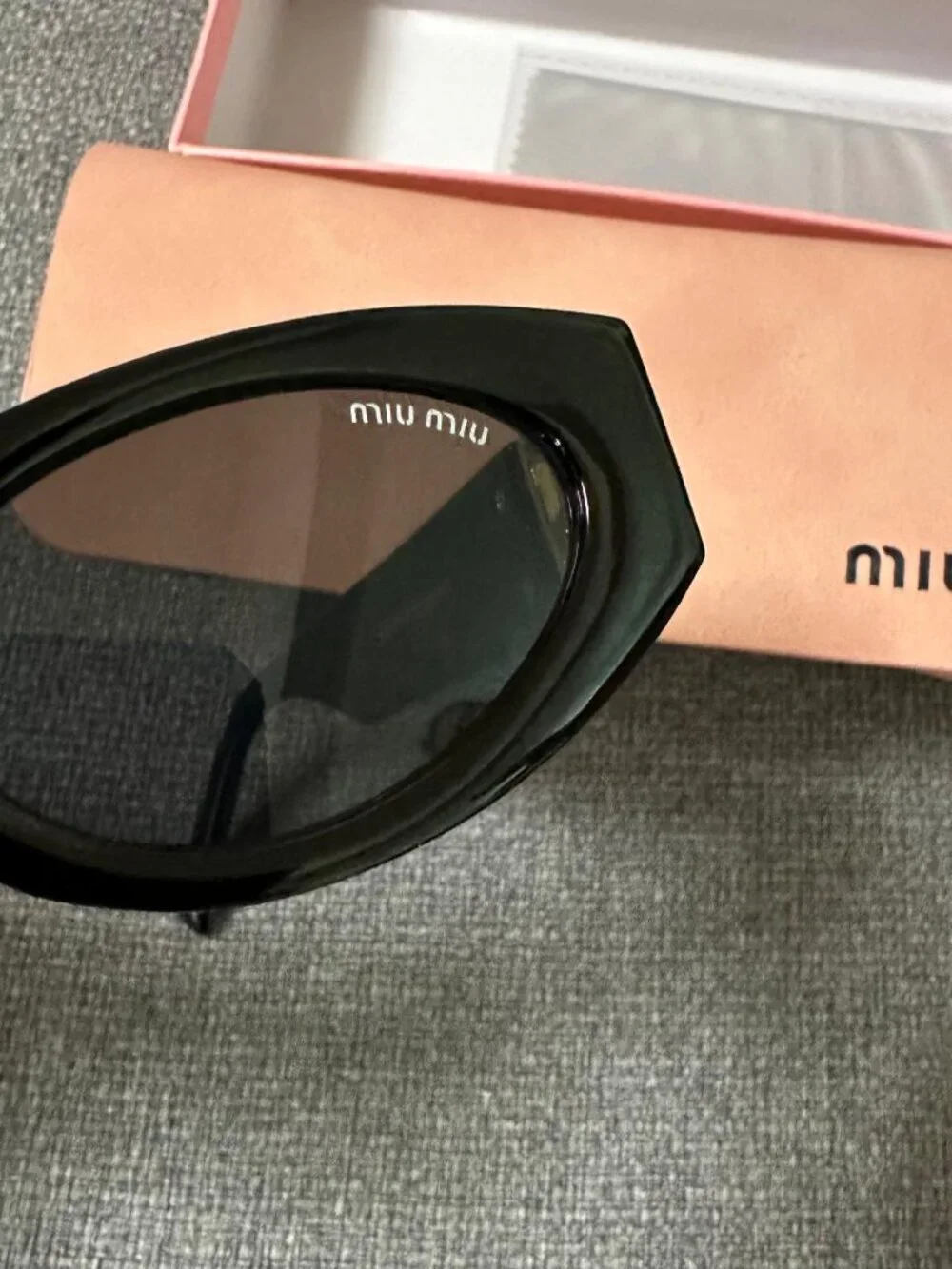Black Miu Miu Sunglasses